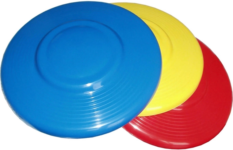 Lietajúci frisbee disk UFO 22 cm, plast, mix farieb - 1 kus