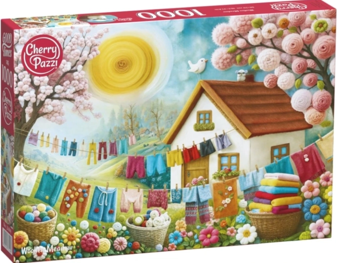 Puzzle CHERRY PAZZI – Vlnená lúka, 1000 dielikov