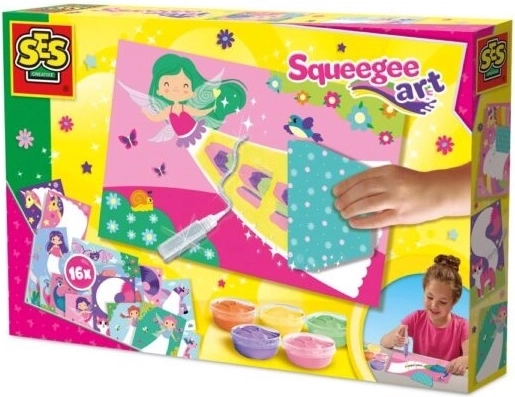 SES Creative Squeegee Art kreatívna sada