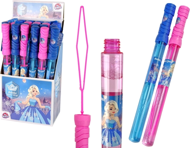 Mydlové bubliny Princeznin meč 120 ml My Bubble modrá ružová