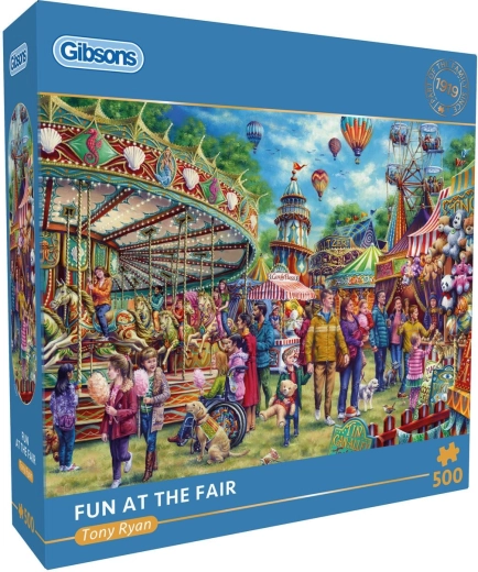 Gibsons puzzle Zábava na púti 500 dielikov