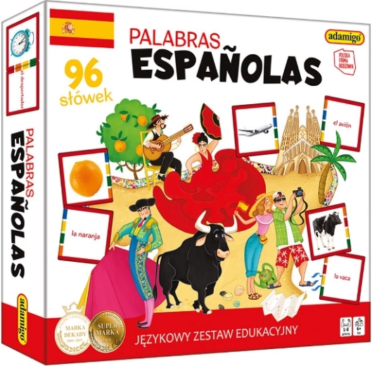 Jazykové vzdelávacie karty Palabras Espanolas