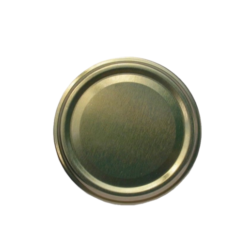 Zlaté viečka Twist Off 66 mm na zaváranie