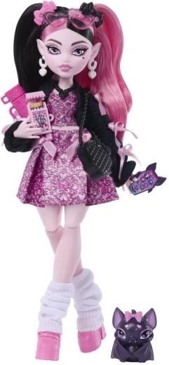 Monster High bábika Draculaura s doplnkami