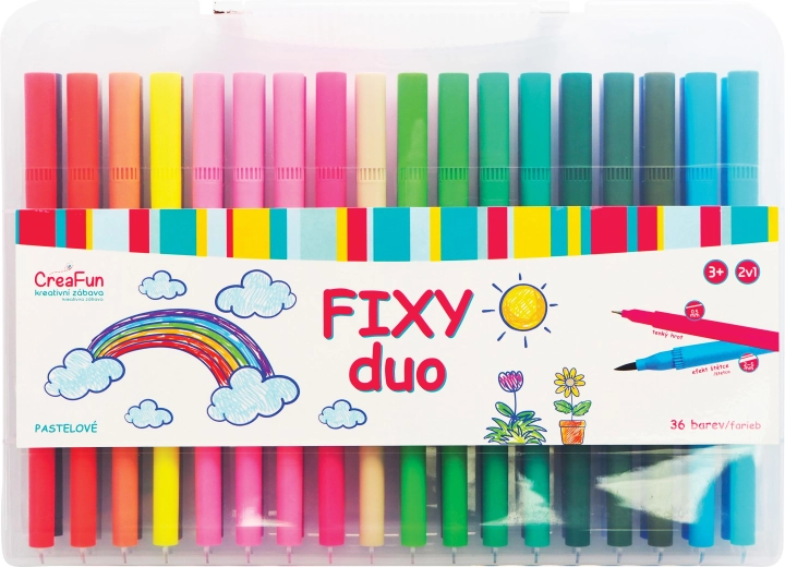 CreaFun duo fixky 36 farieb