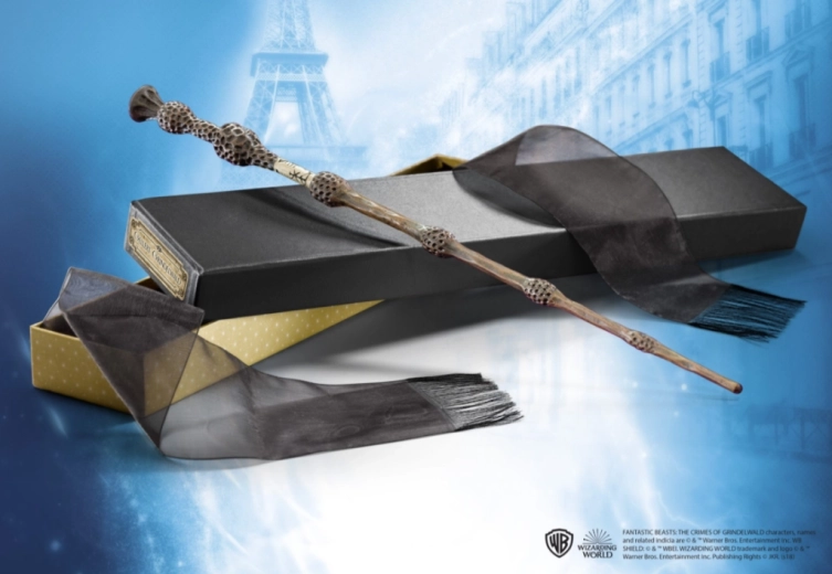 Fantastické zvery deluxe prútik – Gellert Grindelwald