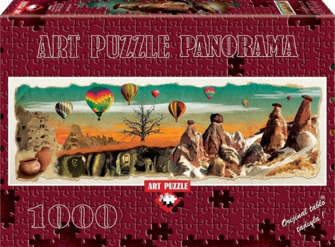 Panoramatické puzzle ART PUZZLE Nevşehir – koláž 1000 dielikov
