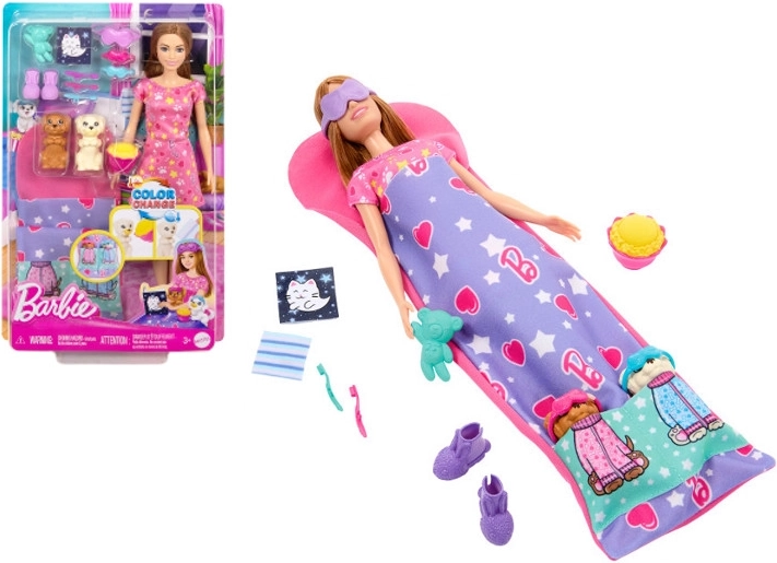 Barbie – pyžamová párty so šteniatkami