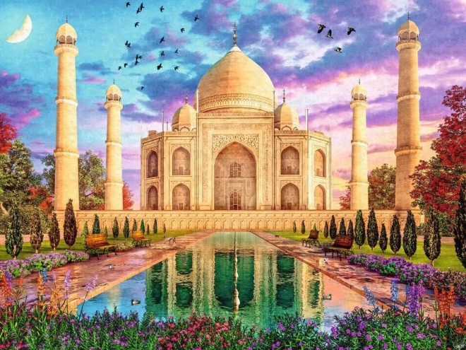 Puzzle Tádž Mahal Ravensburger 1500 dielikov