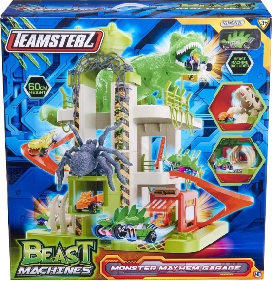 Teamsterz garáž Monster Mayhem s dinosaurou pascou