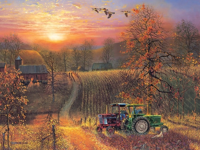 Puzzle COBBLE HILL Prestávka XL 275 dielikov