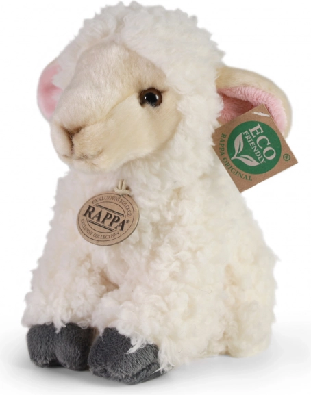 Plyšová ovca 18 cm ECO‑FRIENDLY RAPPA
