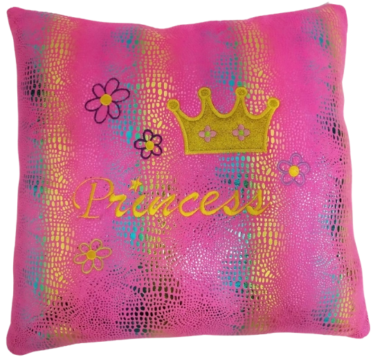 Plyšový vankúšik princezná 37 cm