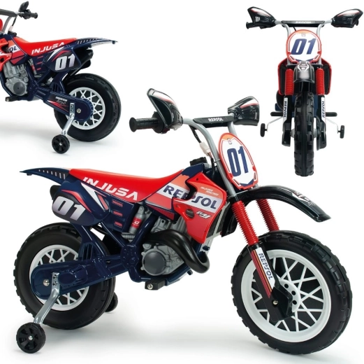 elektrická detská motorka REPSOL 6V INJUSA