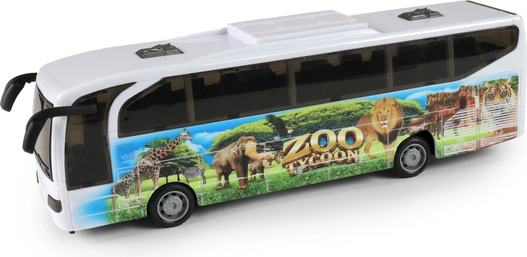 Autobus ZOO so svetlom a zvukom 23 cm