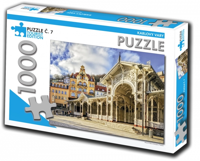 Puzzle Karlovy Vary 1000 dielikov Turistická Edícia