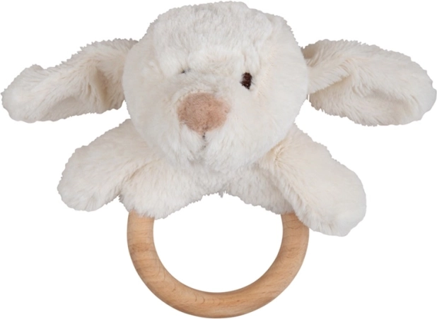 Bigjigs Baby dotykový krúžok so šteniatkom