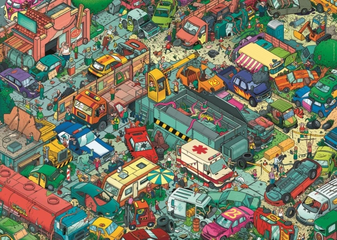 Heye puzzle Šrotovisko 1000 dielikov