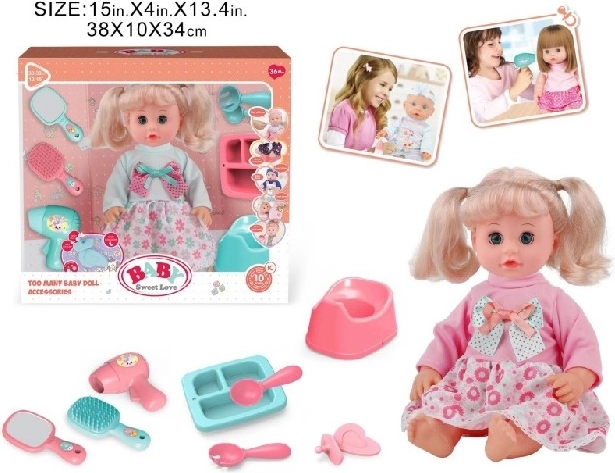 Baby Sweet Love interaktívne bábätko s nočníkom a príslušenstvom