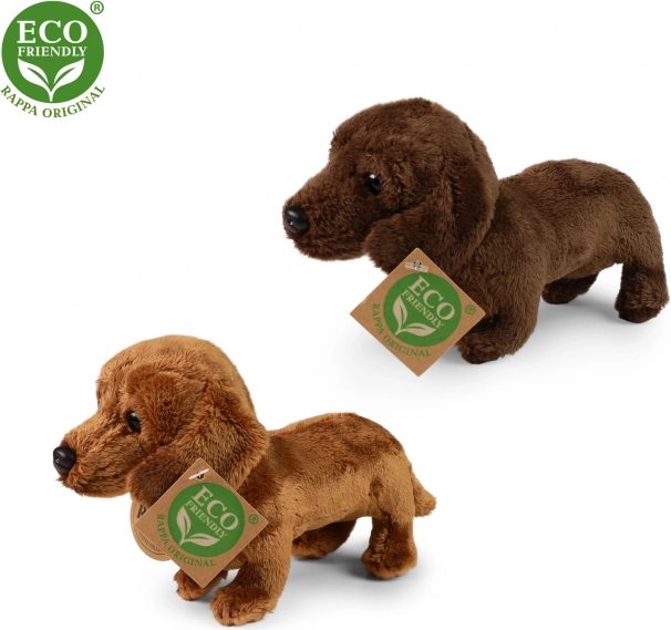 Plyšový jazvečík stojaci 19 cm