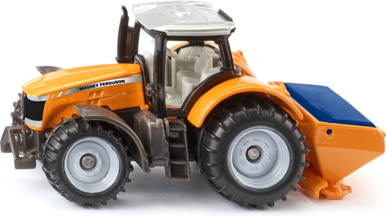 Siku traktor MASSEY FERGUSON so sypačom soli – blister