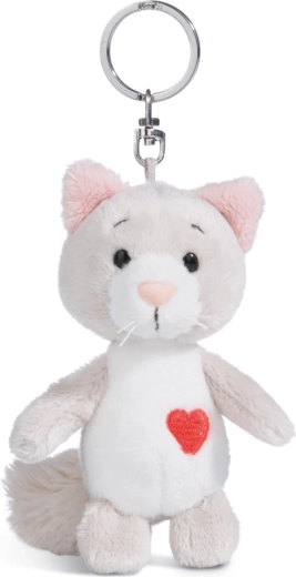 NICI kľúčenka Love huňatá mačička 10 cm