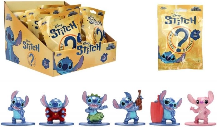 Stitch nano figúrka v sáčku – zberateľská miniatúra (6 druhov)