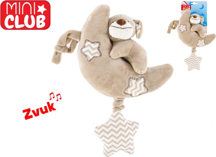 Mini Club mesiačik so psíkom – plyšová hračka s melódiou