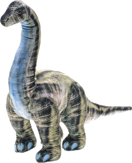Plyšový brontosaurus 55 cm – stojaci dinosaurus pre deti od narodenia