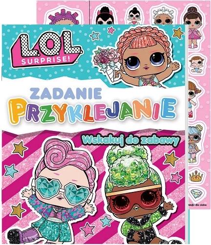 LOL Surprise! úlohy s nálepkami – časť 1: Skoč do zábavy