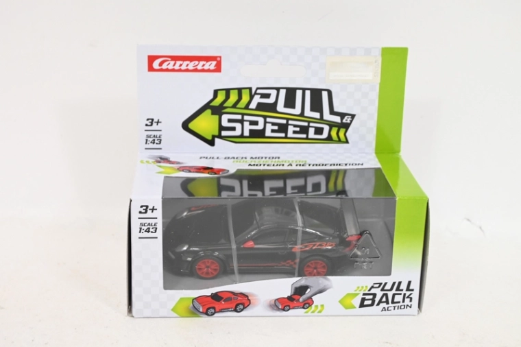 Carrera Porsche 911 GT3 RS čierny 1:43