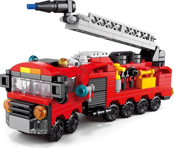 Stavebnica hasiči – 12 vozidiel