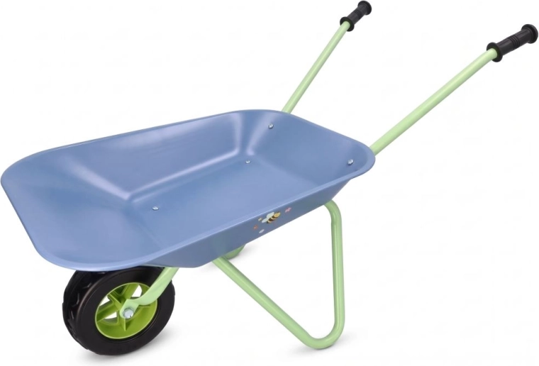 Detský kovový záhradný fúrik Adam Toys – modrý