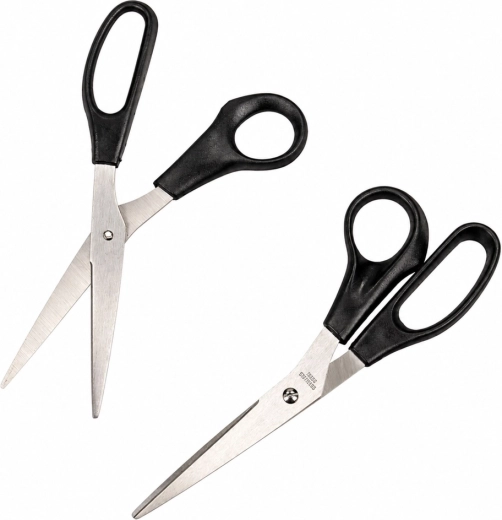 Kancelárske nožnice Taurus čierne 21 cm - 1 kus