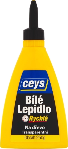 Disperzné rýchle lepidlo CEYS 250 g – transparentné po zaschnutí