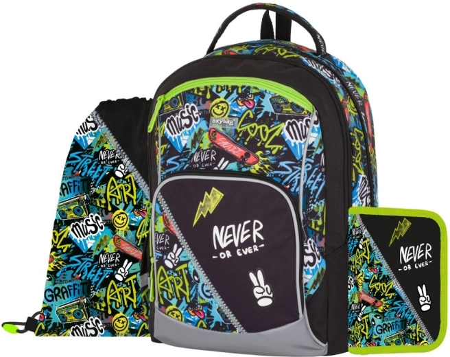 Školský set Oxy Go Funny Boy 3-dielny