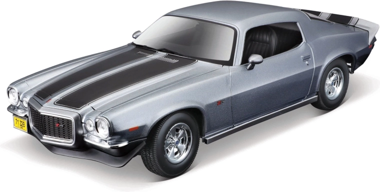 Maisto 1971 Chevrolet Camaro sivý model 1:18