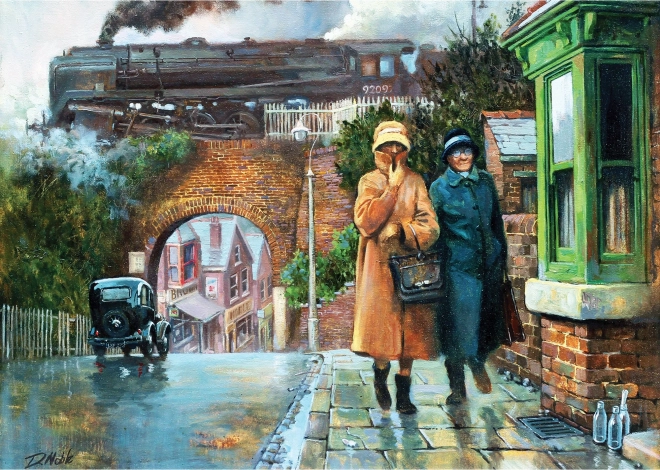 Puzzle Takmer doma 1000 dielikov