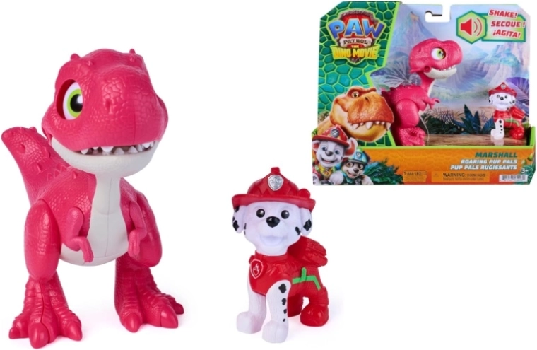 Figúrka Spin Master PAW Patrol: Marshall s dinosauřím doplnkom