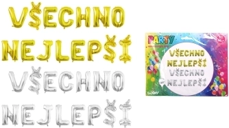 Nafukovací balónik Všetko najlepšie