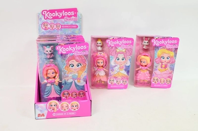 KookyLoos princezná – bábika s maznáčikom a doplnkami