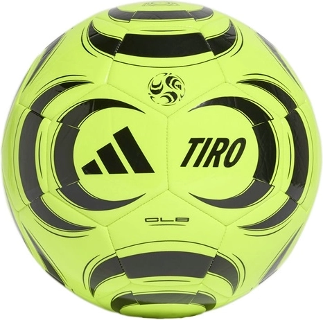 Adidas Tiro Club futbalová lopta žlto-čierna