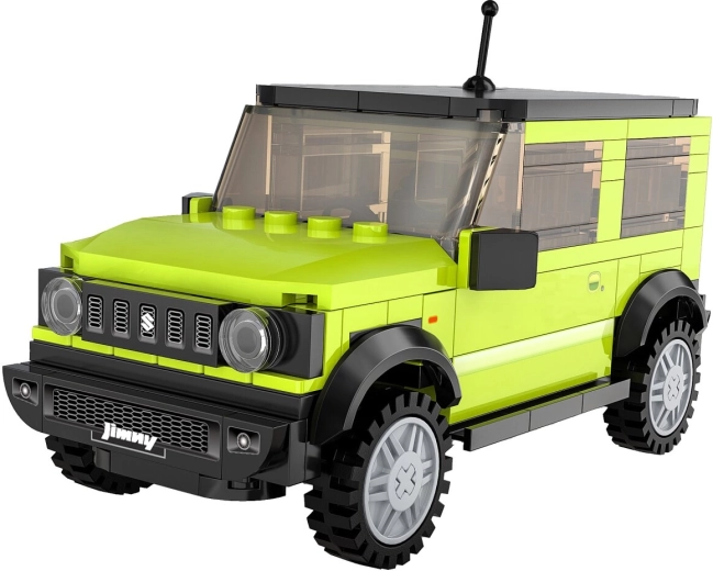 CaDA Suzuki Jimny 1:24 zelená stavebnica