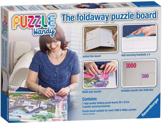 Skladacia podložka na puzzle RAVENSBURGER Puzzle Handy 1000 dielikov