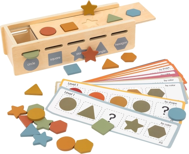 2Kids Toys motorická vkladačka na triedenie tvarov a farieb