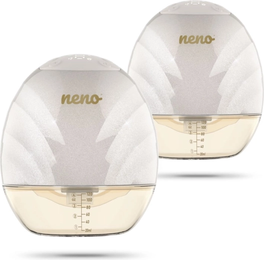 Neno Perla Twin bezdrôtová odsávačka materského mlieka handsfree, dvojitá