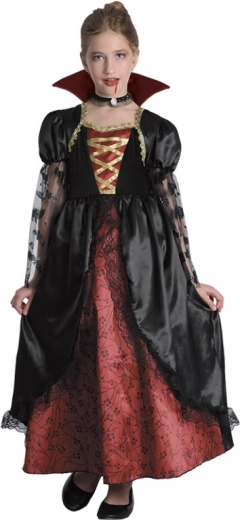 Detský kostým upírka 130–140 cm