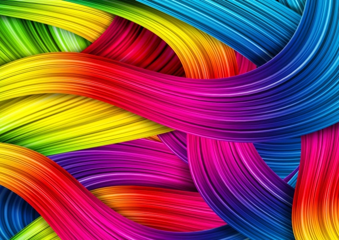 Enjoy puzzle Prepletenie dúhy 1000 dielikov