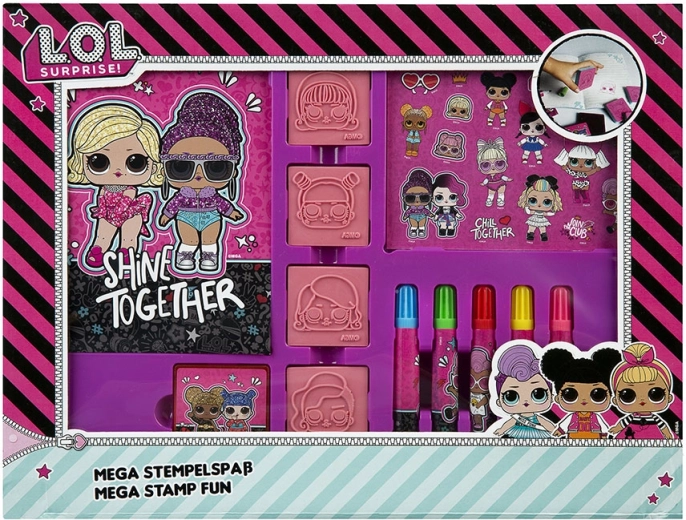 Veľká pečiatková sada LOL Surprise