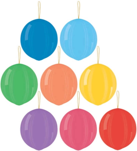 Gemar nafukovací balón punch ball pastelový s gumičkou 45 cm – 1 kus